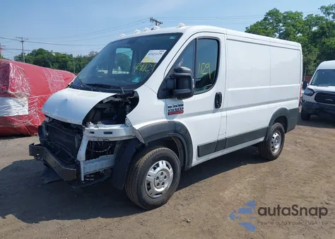 2020 Ram Promaster 1500 Low Roof 118 Wb from USA, damaged, VIN 3C6TRVNG0LE147590